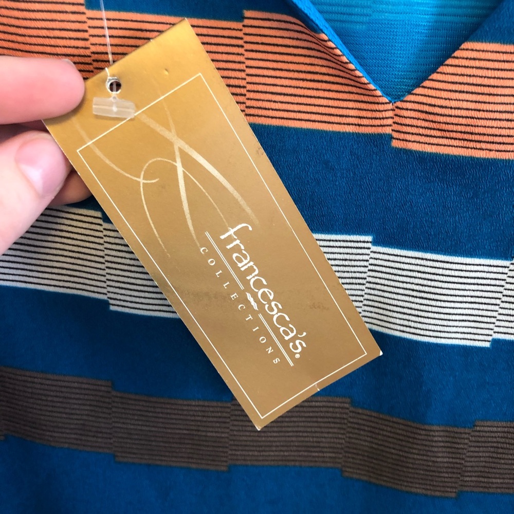Francesca’s Collections Striped Long Sleeve Dress - Picture 5 of 8